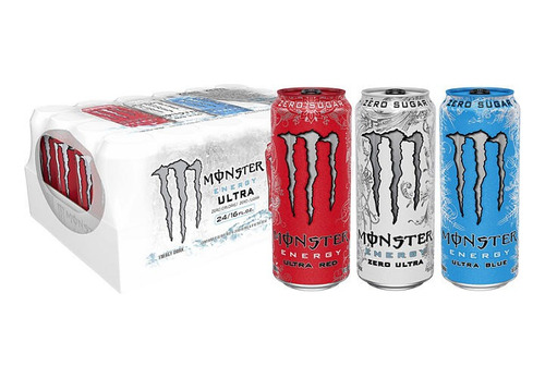 Monster Energy Ultra Variety Pack 24 Pk Red,blue,ultra Zero