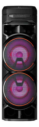 Torre De Sonido LG Xboom Rnc9 1800 Watts Rms Voltaje 110-240v Color Negro
