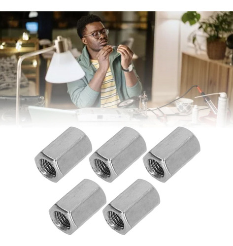 Para Tuerca De Conexión Hexagonal M12 X 1.75 19 L 30 Mm De