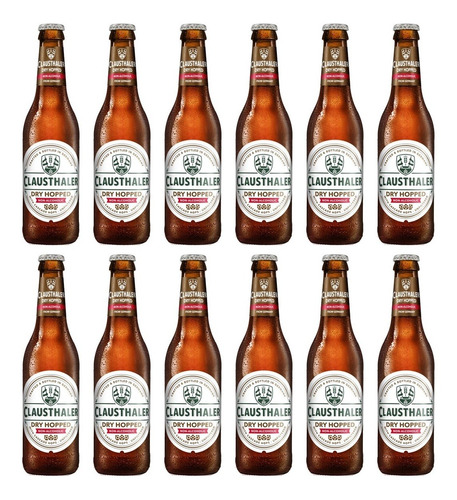 Cerveza Sin Alcohol Clausthaler Unfiltered 330 Ml X 12 Un