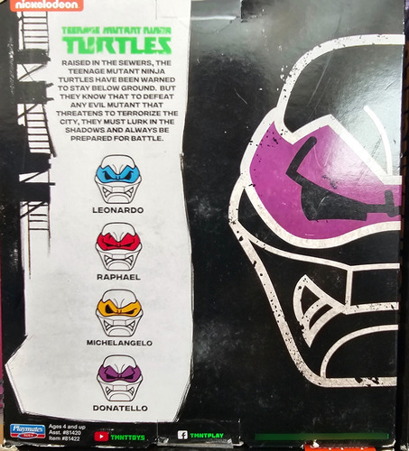 Tmnt Tortugas Ninja Shadow Donatello Leo Miguel Angel Rafael (Usado)
