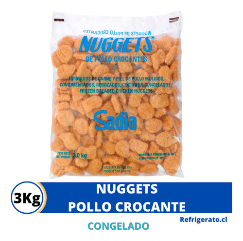 Nuggets Pollo Crocante 3kg Sadia