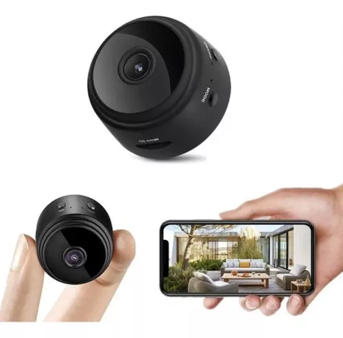 Mini cámara espía / pequeña cámara de video, mini, concepto de seguridad