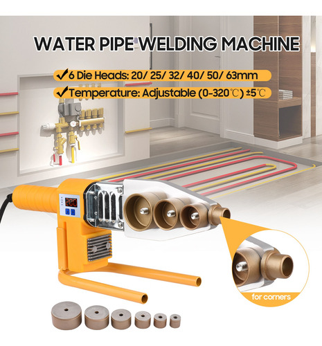 Máquina De Soldadura De Tubos Hdpe Double Para Calentar Heat