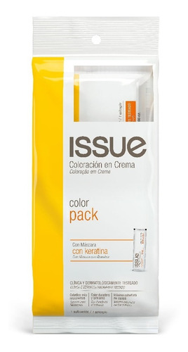 Tintura Issue Professional  Colorpack Issue color pack tono rubio ceniza