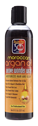 Salon Pro Tejido De Aceite De Argan Marroqui De 30 Segundos 