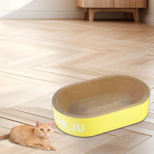 Cartón Nido Para Dormir De Cama Ovalada Salón Resistente M