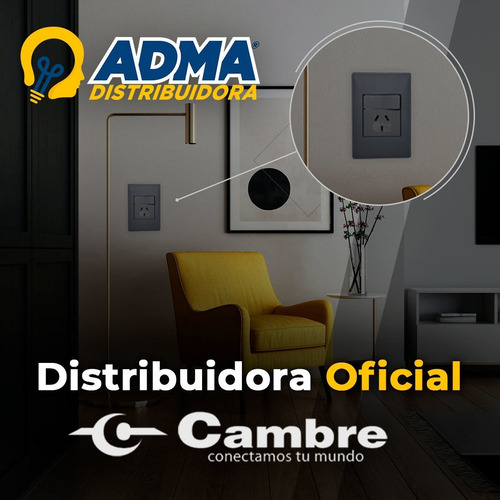 Cambre Track Aluminio Tapa Blanca