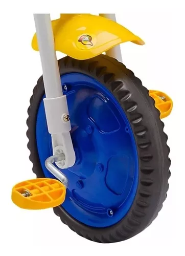 Triciclo Motoca Infantil Menino You Boy Amarelo/azul Nathor