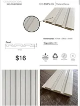 Comprar Soh Wall Panels Poliuretano Pvc 2.90x12  Madera Blanca 