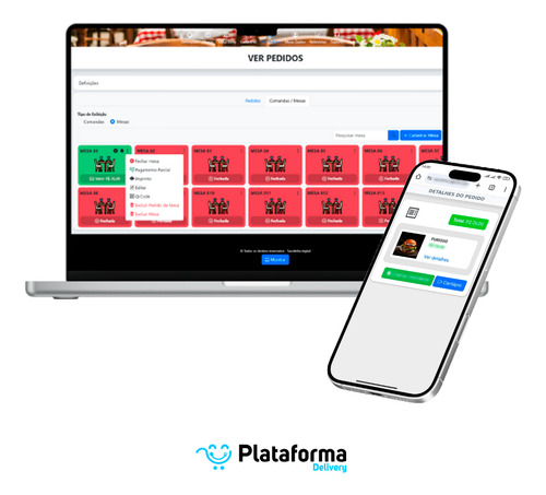Script Php Delivery Saas Php Integração Mp, Asaas, Zoop, Wpp