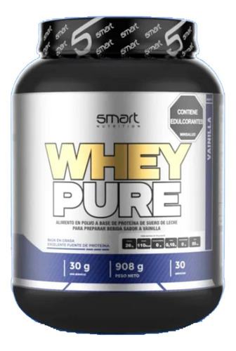 Whey Pure 900g Proteina Limpia