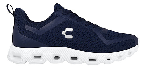 Tenis Caballero Charly 1087393004 Textil Azul