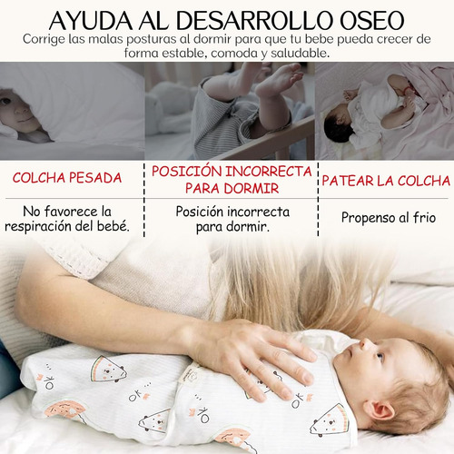 Saco De Dormir De Algodón Para Recién Nacidos