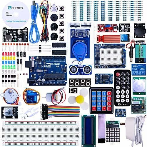 El Kit De Inicio Mas Completo Del Proyecto Elegoo Uno R3 Con