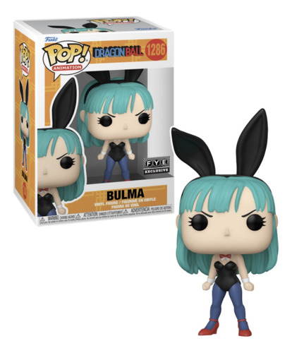 Bulma Conejo Funko Pop 1286 / Dragon Ball Z / Fye Exclusivo