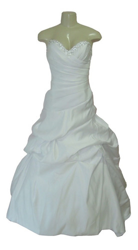 Vestido De Noiva - Novo - Branco - 42 - Fotos Reais Vn00209