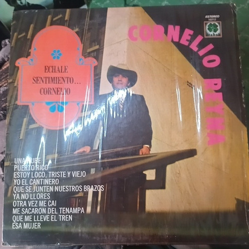 Cornelio Reyna Échale Sentimiento Vinil,lp,acetato