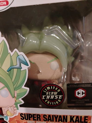 Funko Pop! Dragon Ball Z #819: Super Saiyan Kale Chase Chali (Usado)