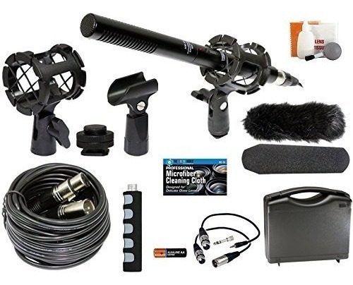 Microfono Boom Xm-55 Para Camara (kit)  Dslr Canon