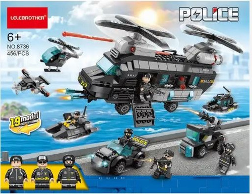 Helicoptero De Policia Armable