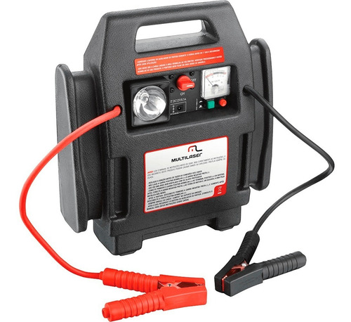 Imagem 1 de 4 de Kit Emergencial Multilaser 4 Em 1 Auxiliador De Partida Loi