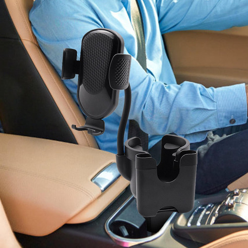 Soporte For Automóvil Con Portavasos For Teléfono Celular