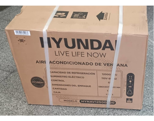 Aire Acondicionado De Ventana Hyundai 12000btu Corriente 110