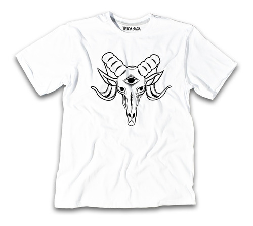 Camiseta Baphomet Demonio 3 Ojos Ropa Urbana Dark