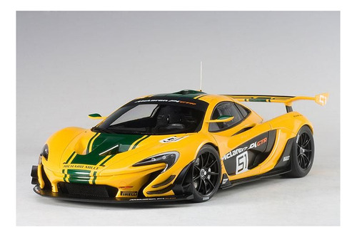 Mclaren P1 Gtr 2015 Geneva Motor Show 1:18 Autoart Aut-81544