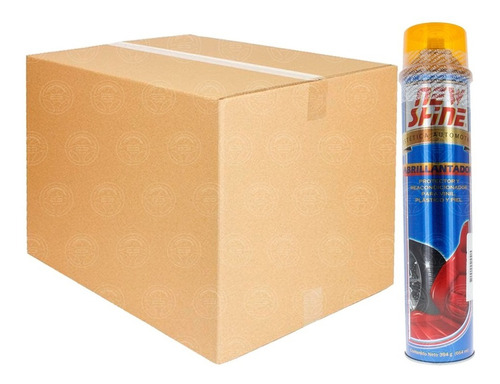 New Shine Abrillantador Mega Jumbo Para Auto Vinil Caja 24pz