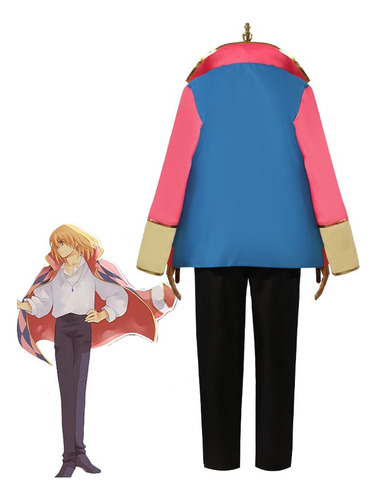Disfraz De Howl's Moving Castle Howl Para Cosplay Howl's