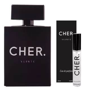 Set Perfume Mujer Cher Veinte 100 Ml Edp + Talla 20 Ml