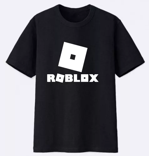 Camiseta Roblox Logo Preto Ah01895