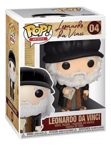 Funko Pop Leonardo Da Vinci 04