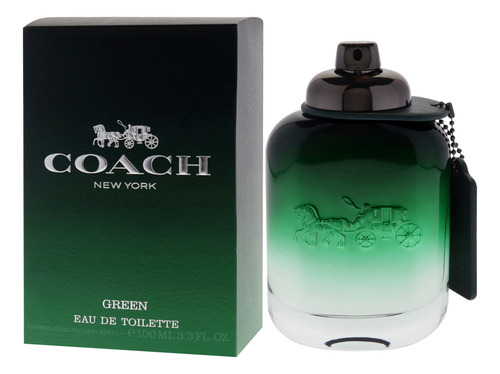 Perfume Coach Green Eau De Toilette 100 Ml Para Hombre