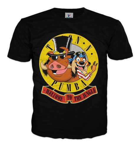Playera El Rey Leon Timon Y Pumba  Impresion Digital