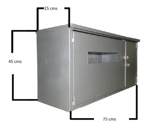 comprar Caja  P\u002F 2 Medidores + Breaker 75x45x25cm Taelinca Tlv150
