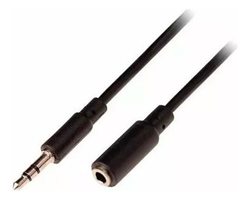 Cable Plug Audio Auxiliar 3.5 A 3.5 M-h Alargador 5 Mts.