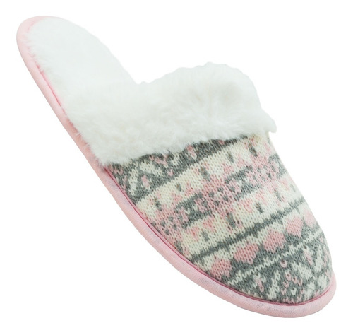 Pantufla Capa De Ozono Bell 675706 2 Textil Grey Dama