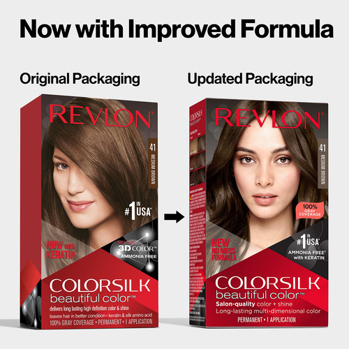Tinte De Pelo Revlon Colorsilk Beautiful 040 Medium Ash Brow