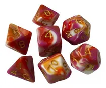Comprar Nuevo 2 Juegos De Datos Rpg De 7 Piezas B -table De Estilo B