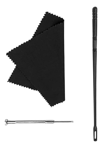 Kit De Limpieza De Flauta Varilla De Limpieza Paño De