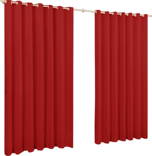 Cortina Roma 2 80 X 1 80 Metros Para Sala E Quarto