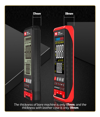 Multímetro Digital De Voltaje Tasi Rms Meter Multímetro Digi