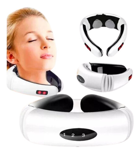 Electro Estimulador Cuello Cervical Digital 2 Electrodos