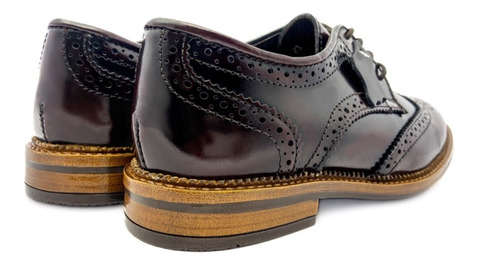 Imagen 6 de 8 de Zapato Fino Para Dama Bostoniano Casual Vestir Piel Vacuno