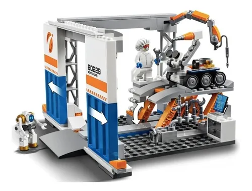 Lego 60229 City Ciudad Ensamble Y Transporte Del Cohete
