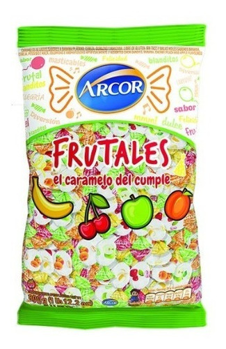 Caramelos Masticables Arcor X 800 Grs - Lollipop