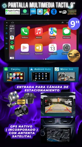 Pantalla Multimedia 10 Blauline 1050a Android Gps Wifi P Cjf